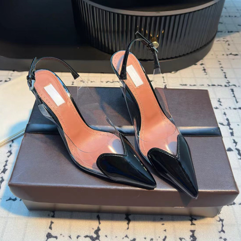 Women Shoes Brands - Designer Brand Original Heart-shaped Pointed Sandals