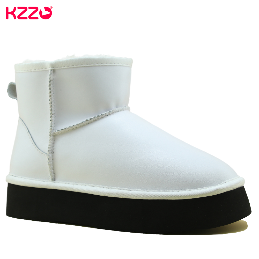 Women'S Shoes Naturalizer - KZZO Women's Waterproof Sheepskin Leather Thick