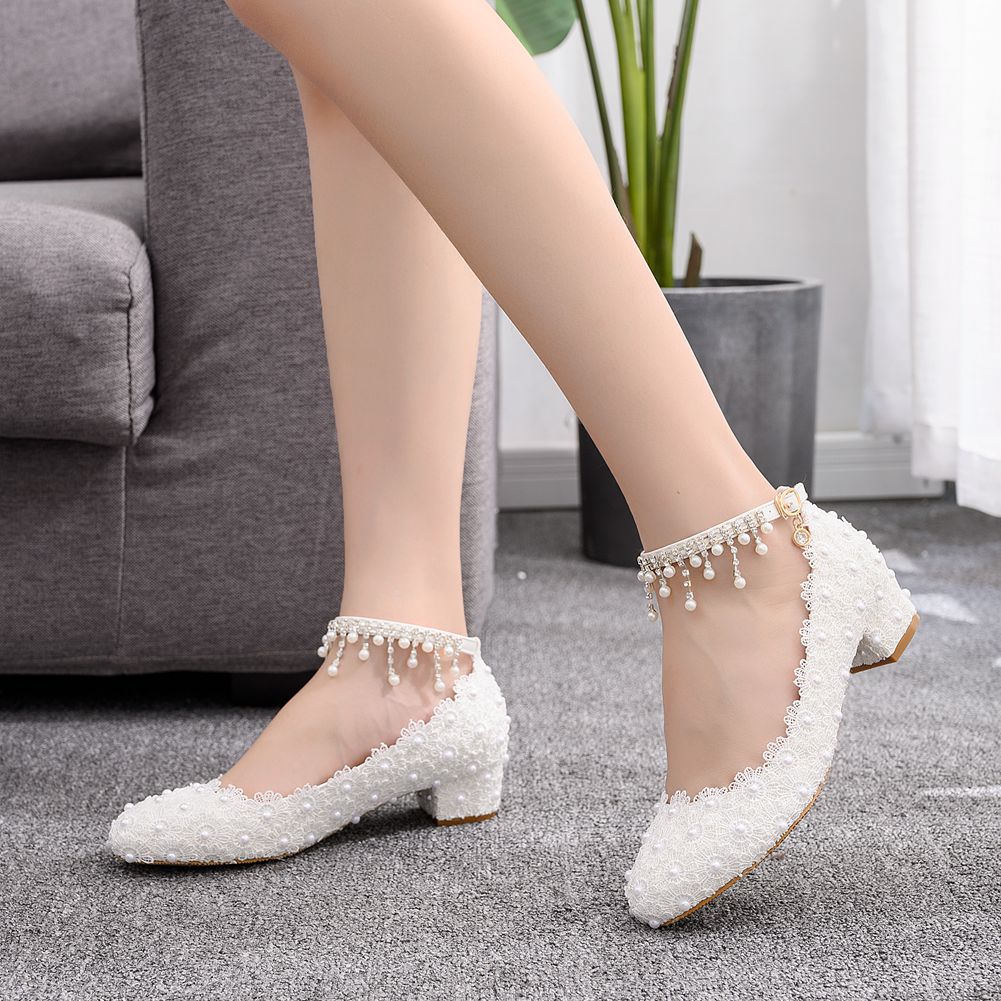 Women's Closed Toe Low Chunky  - Slingback Pumps Women ulasan dan harga