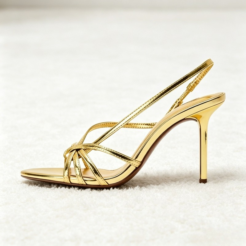 Sexy Open-toe Narrow-Band High - Women Shoes Brands ulasan dan harga