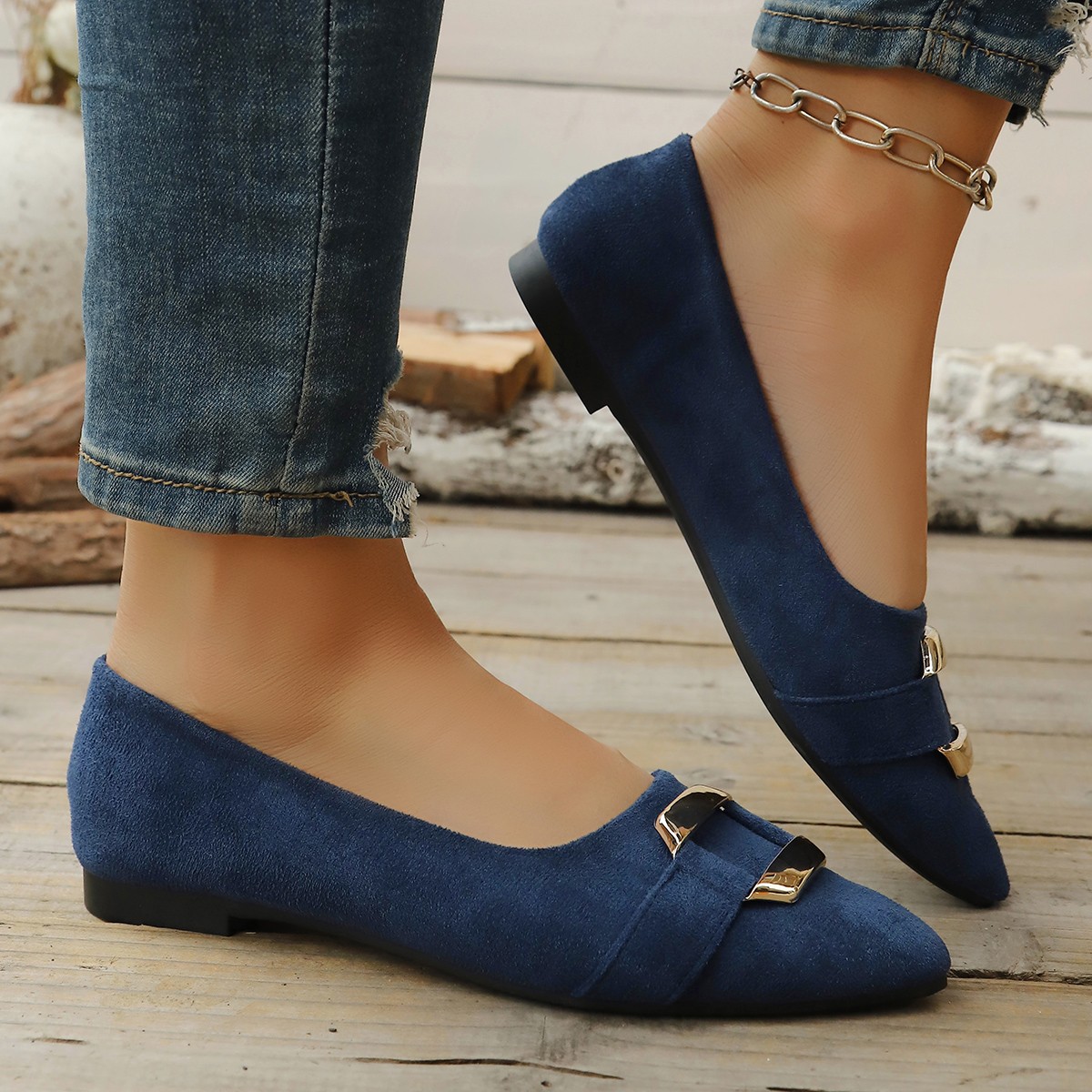 Spring and Autumn Elegant Poin - Slingback Pumps Women ulasan dan harga