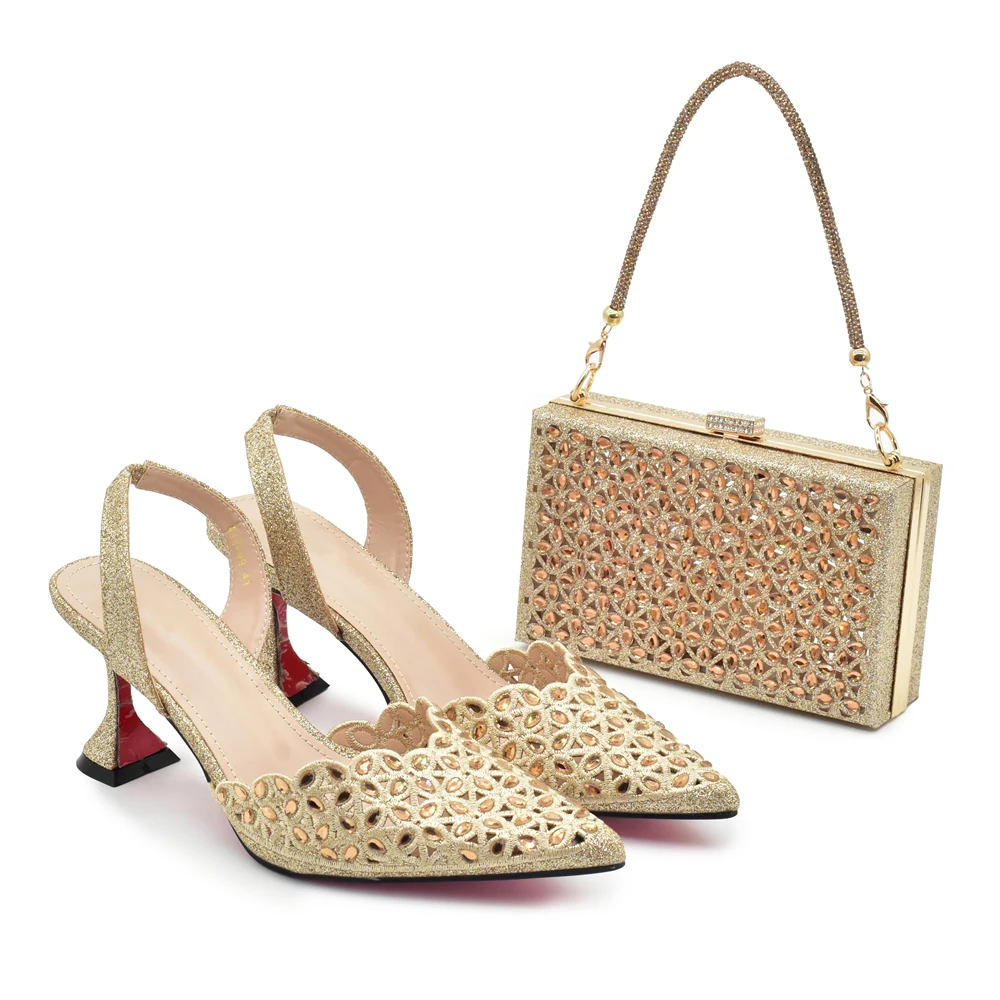Silver Color Shoes and Bag for - Women Shoes Heels ulasan dan harga