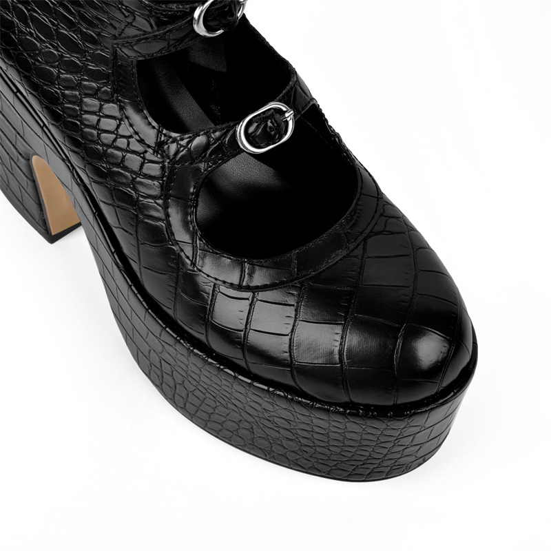 Onlymaker Women Round Toe Plat - High Knee Heel Boots ulasan dan harga