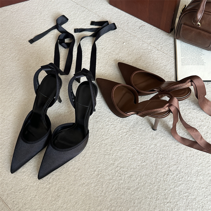 Snake Satin Ankle Strap Luxury - Women Shoes Brands ulasan dan harga