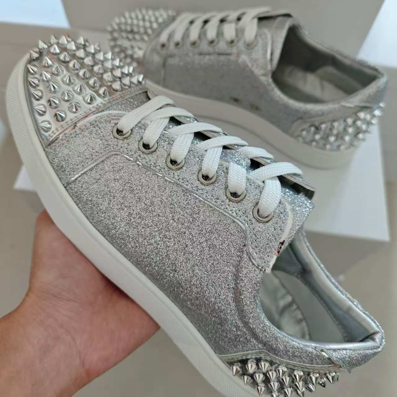 mens punk hip hop spikes studd - Women'S Shoes Naturalizer ulasan dan harga
