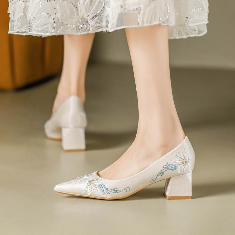 Spring Red Wedding Shoes Embro - Women'S Shoes Naturalizer ulasan dan harga