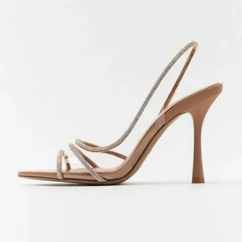 Luxury Rhinestone Strap PVC Sl - Women'S Shoes Veja ulasan dan harga