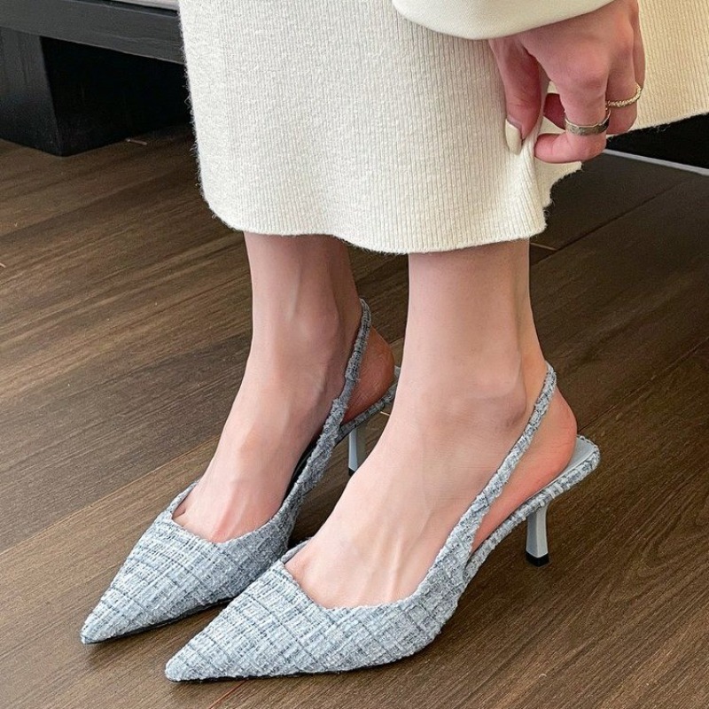 Brand Designer Slingbacks High - Women Shoes Brands ulasan dan harga