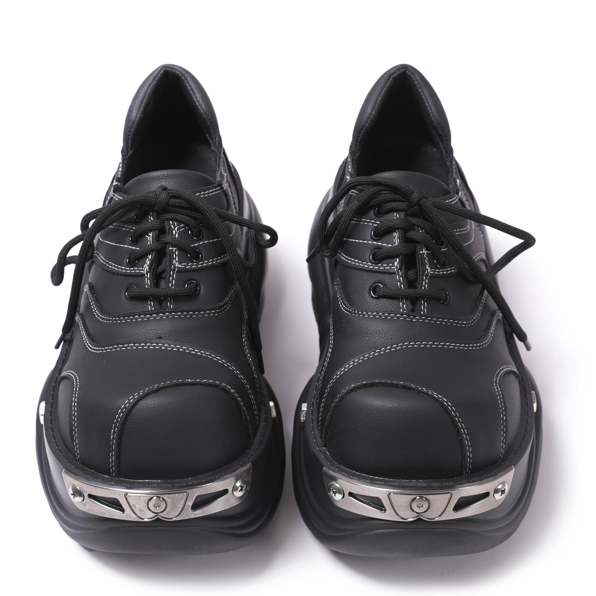 Women's Platform Leather Shoes - Oxford Lace Up Women ulasan dan harga