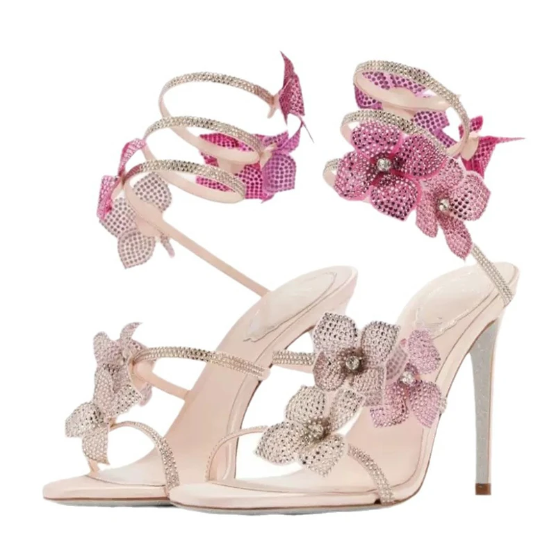 Eilyken Sexy CRYSTAL Flower Th - Women'S Shoes Veja ulasan dan harga