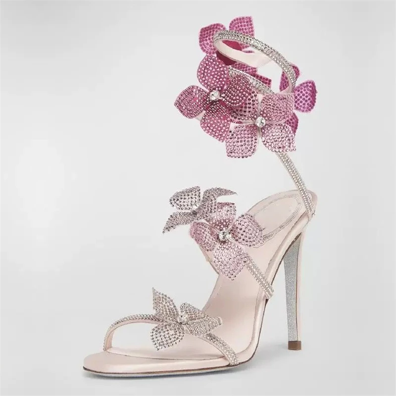 Eilyken Sexy CRYSTAL Flower Th - Women'S Shoes Veja ulasan dan harga