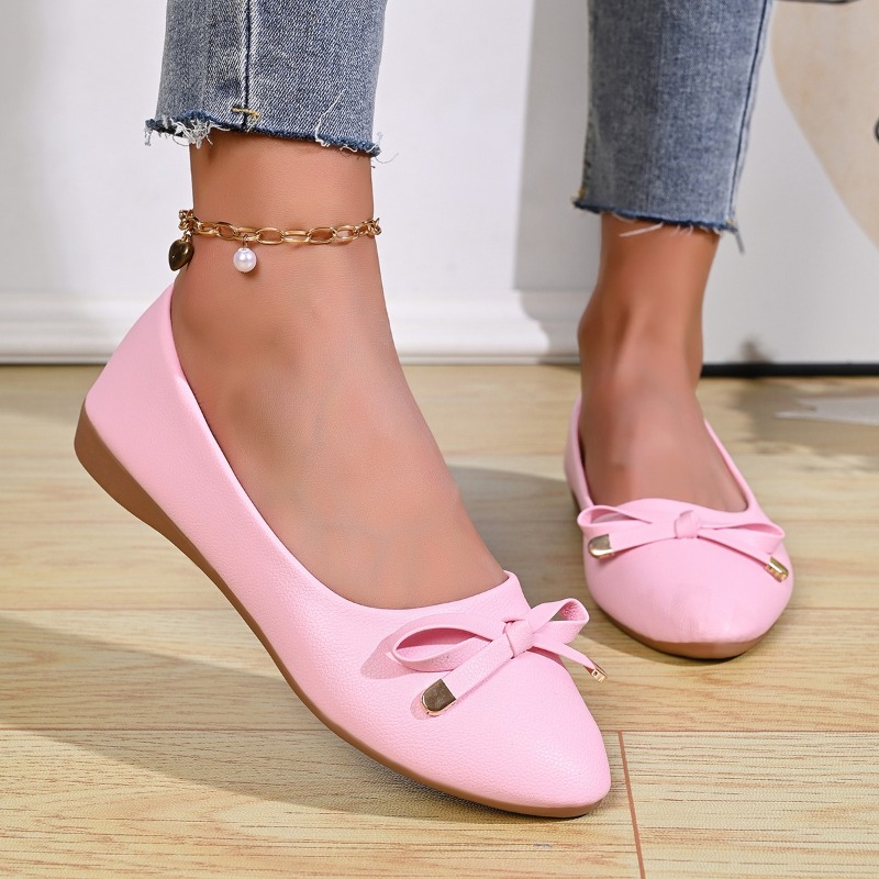 Bow Shallow Mouth Soft Sole Co - Women'S Shoes Toms ulasan dan harga