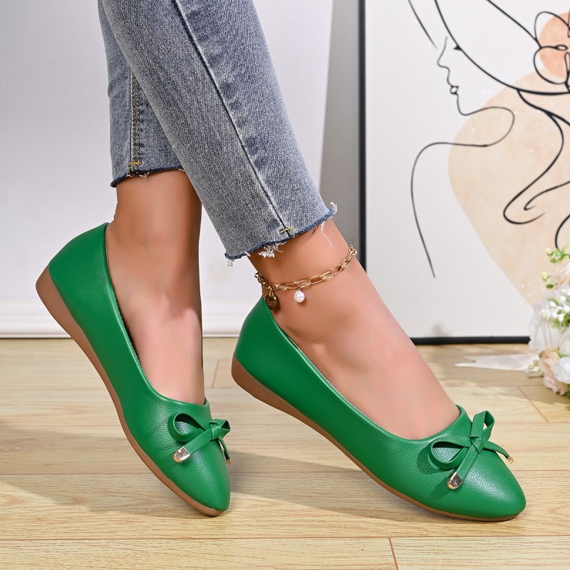 Bow Shallow Mouth Soft Sole Co - Women'S Shoes Toms ulasan dan harga