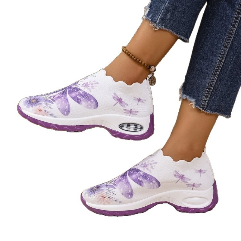 Women's Butterfly Rhinestone S - Mesh Sneaker Women ulasan dan harga