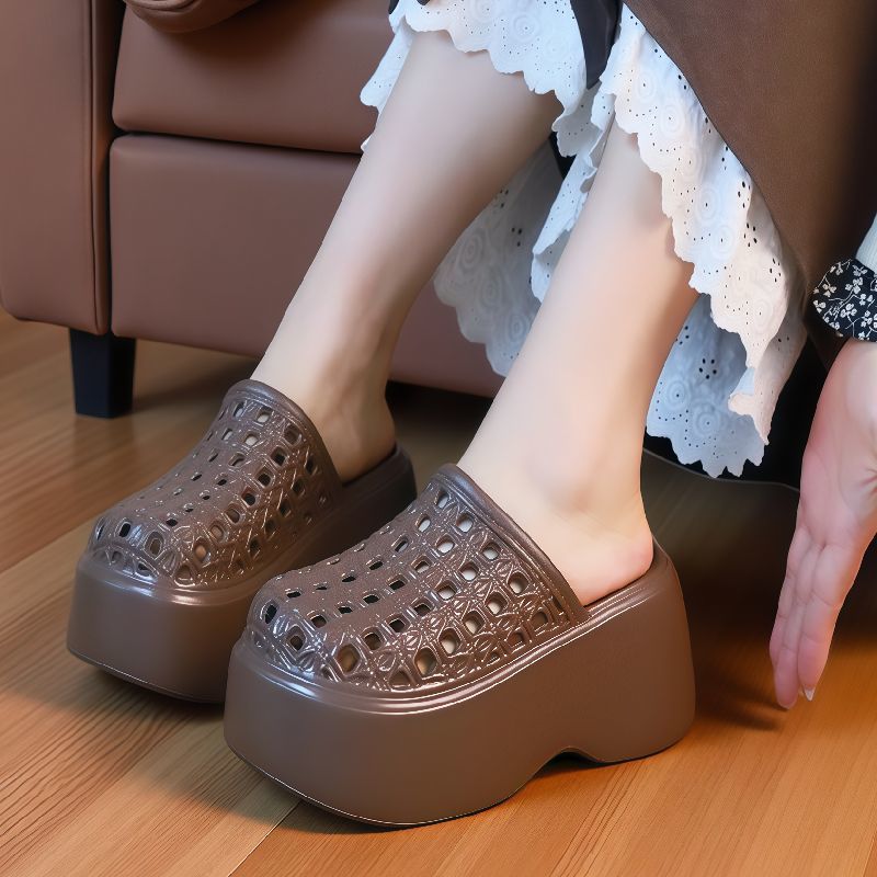 New cut-outs high heels EVA sa - Women'S Shoes Veja ulasan dan harga