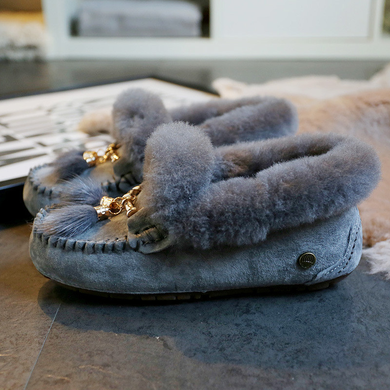 Women 100% Natural Fur Shoes M - Women'S Shoes Naturalizer ulasan dan harga